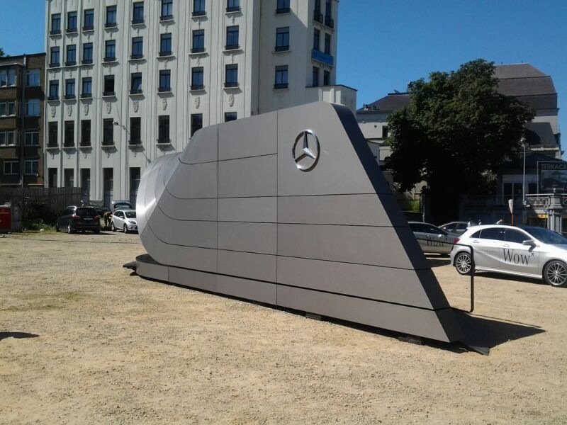 Road-show de Mercedes Benz